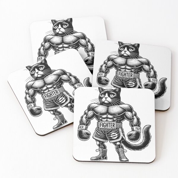 Item preview, Feline Fighter designed and sold by Paper Drip.