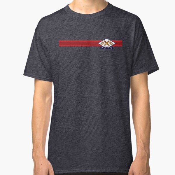 PATG Horizontal Stripe, Red Classic T-Shirt