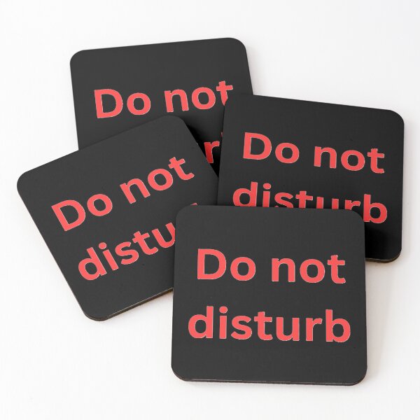 Item preview, Do not disturb designed and sold by DesignsMjB.