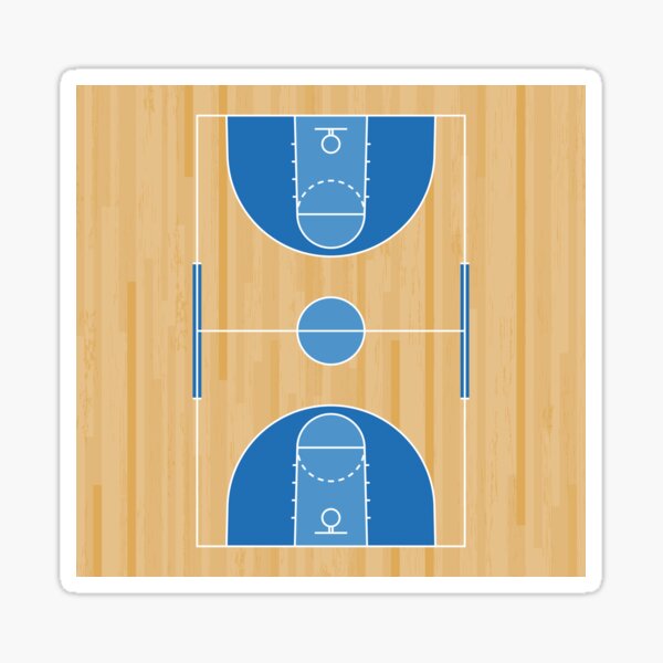 Item preview, Basketball court floor with line pattern on wood background designed and sold by StudioLiteDaLu.