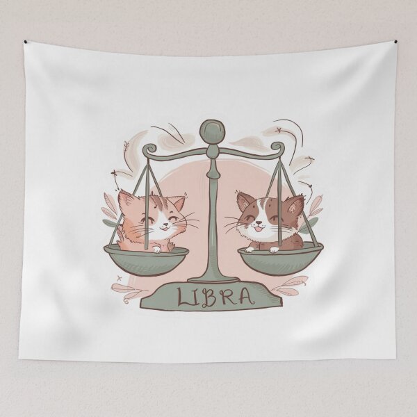 Item preview, Libra Zodiak Kittens designed and sold by Reichcorp.