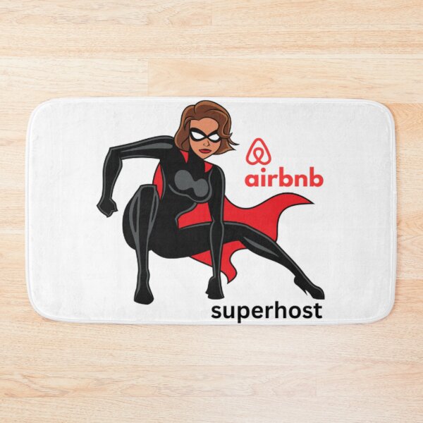 Item preview, Airbnb Super Host Five Stars Home Rental Reservation Animation Super Hero designed and sold by DaniVi.
