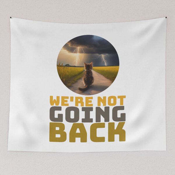 Item preview, We're Not Going Back Vote For 2024 President Kamala-Harris T-Shirt For Cat Ladies And Gents - Kamala Harris For President designed and sold by PhotoGros-4U.