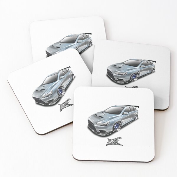 Item preview, mitsubishi lancer evolutionX colorshift white  designed and sold by NaquashM.