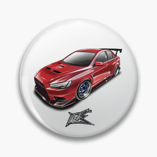 Item preview, mitsubishi lancer evolution X red  designed and sold by NaquashM.