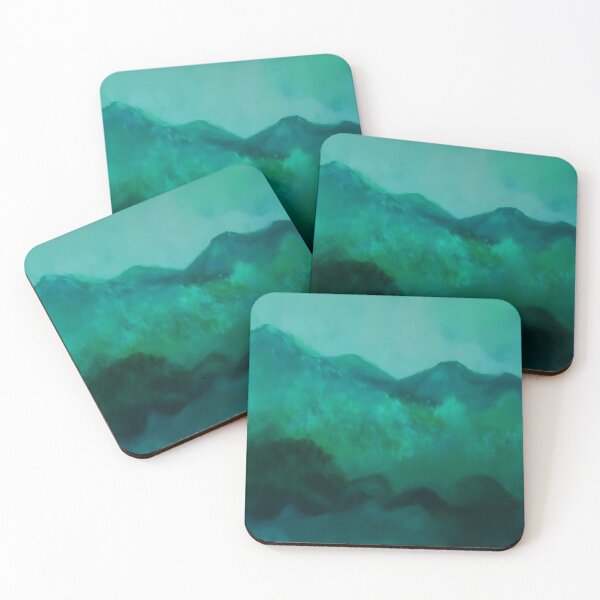 Item preview, serene mountain range designed and sold by trendero.