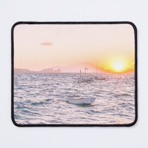 Item preview, Milos, Greece I Summer pastel pink aesthetic sunset in the fishing village of Klima with its boats on the Mediterranean sea in the mountains of the wild boho nature on Cyclades islands like Santorini designed and sold by Julie Travel Photography.