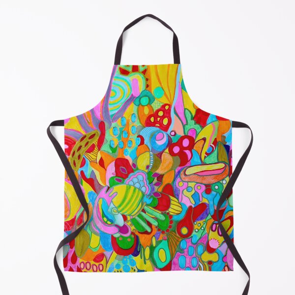 Item preview, 674. Vibrant Chaos Large Abstract Marker Art With Colorful designed and sold by Veera Zukova.