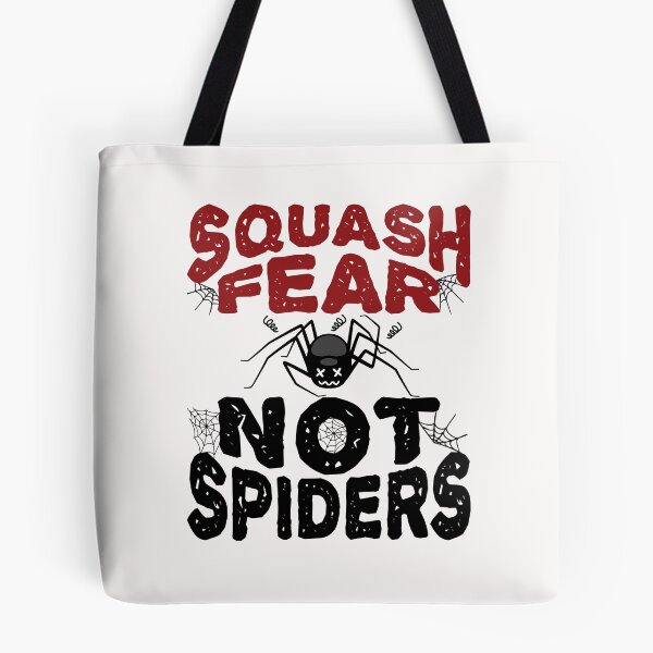 Item preview, Squash Fear Not Spiders Spider Lover Arachnology designed and sold by jaygo.