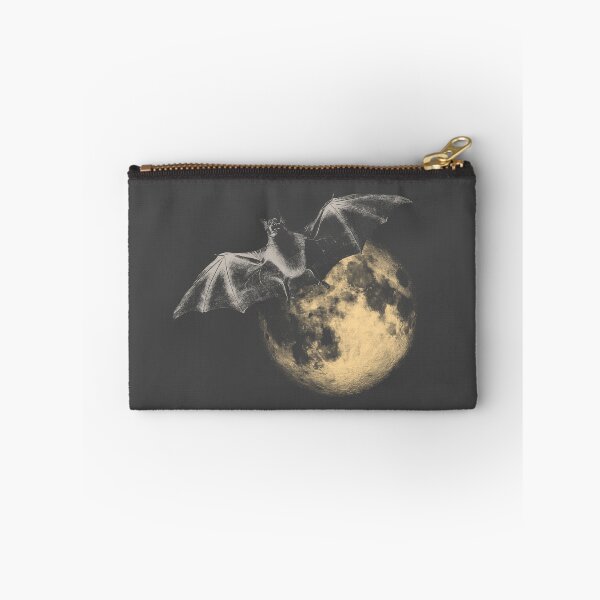 Item preview, A Bat and Full Moon at Halloween Night designed and sold by FreiherrPK.