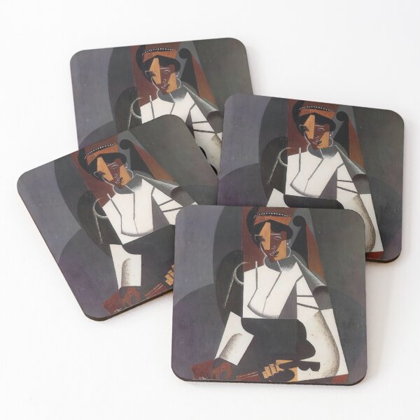 Item preview, juan gris artwork, artist juan gris, juan gris paintings, collage juan gris, juan gris cubism art, juan gris prints designed and sold by rosa-reid.