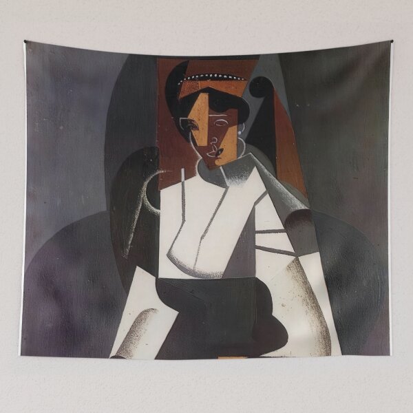 Item preview, juan gris artwork, artist juan gris, juan gris paintings, collage juan gris, juan gris cubism art, juan gris prints designed and sold by rosa-reid.