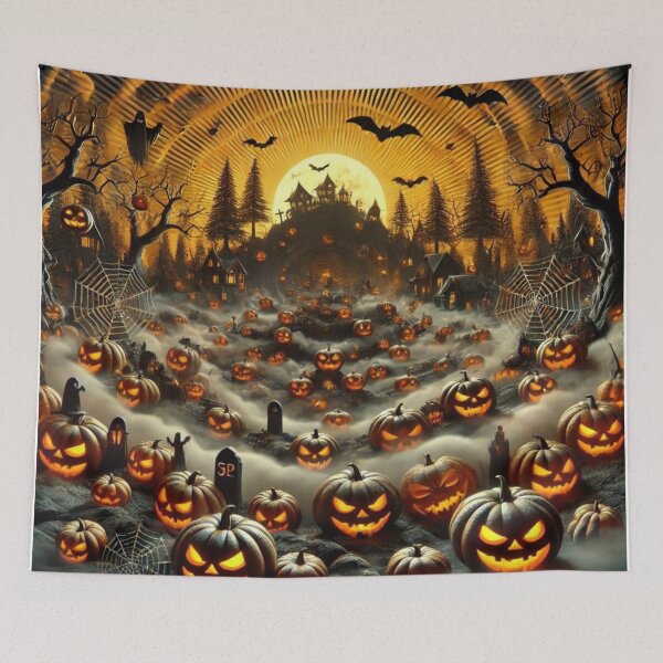 Item preview, Spooky Halloween Wonderland: Jack-O'-Lantern Madness Hidden 3D Illusion designed and sold by Meta2Physical.