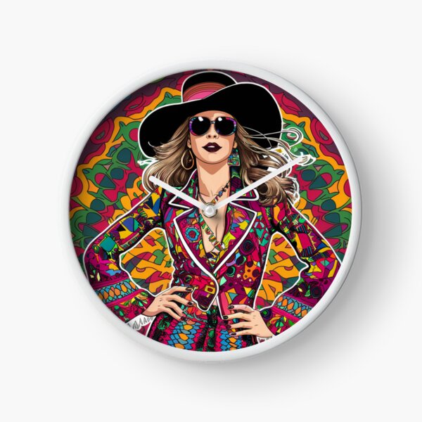 Item preview, Groovy 1970s Style Woman designed and sold by whitecat23.