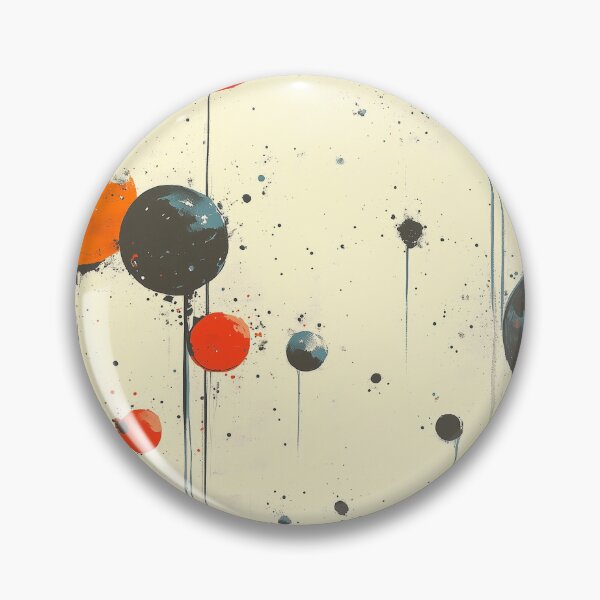 Item preview, Retro Spheres - Abstract Charm designed and sold by Retro-District.