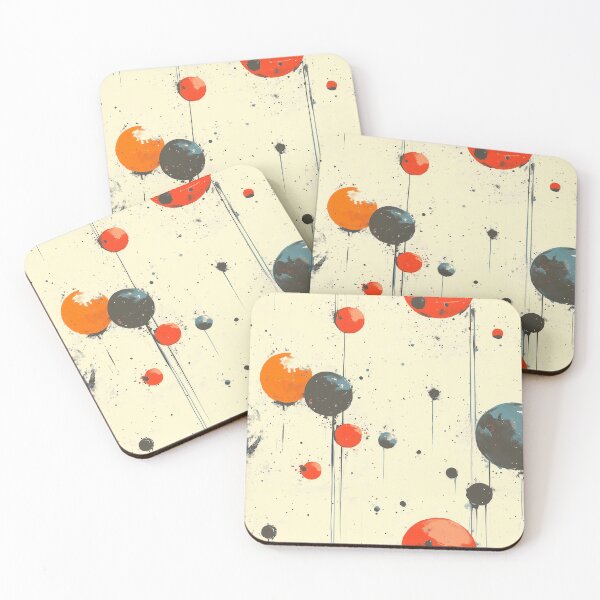 Item preview, Retro Spheres - Abstract Charm designed and sold by Retro-District.