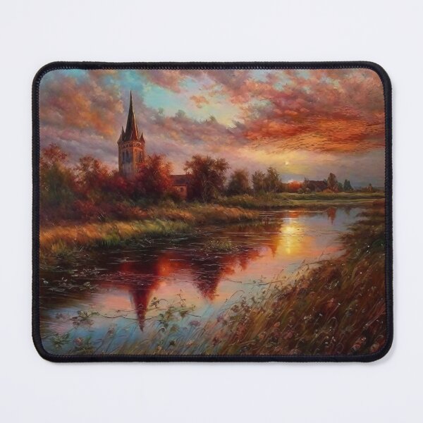 Item preview, church serene landscape designed and sold by trendero.