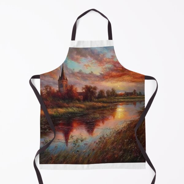 Item preview, church serene landscape designed and sold by trendero.