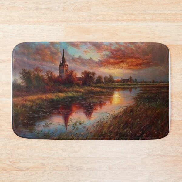 Item preview, church serene landscape designed and sold by trendero.