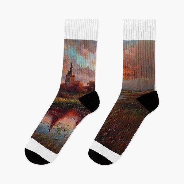 Item preview, church serene landscape designed and sold by trendero.