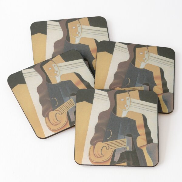 Item preview, juan gris artwork, artist juan gris, juan gris paintings, collage juan gris, juan gris cubism art, juan gris prints designed and sold by rosa-reid.