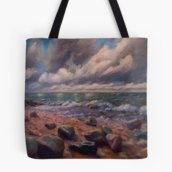 Item preview, beach rocks landscape designed and sold by trendero.