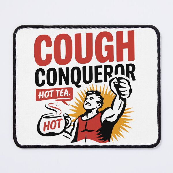 Item preview, Cough Conqueror: Hot Tea Hero designed and sold by Nirbhay.
