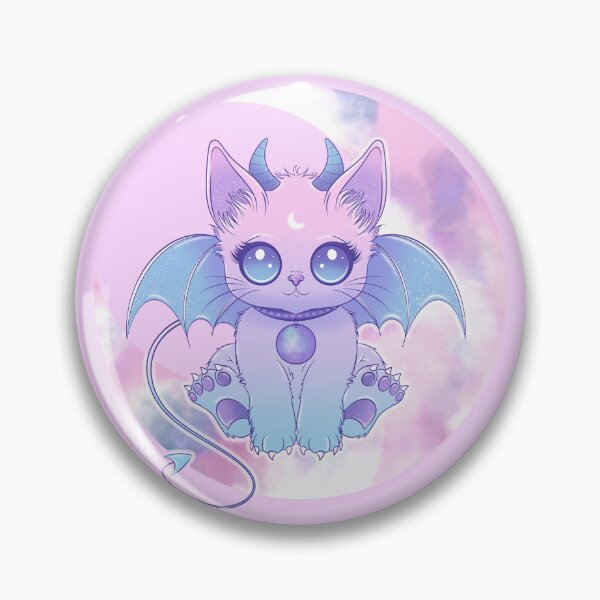Item preview, Pastel Cosmic Bat Hellcat  designed and sold by missmelodyferal.