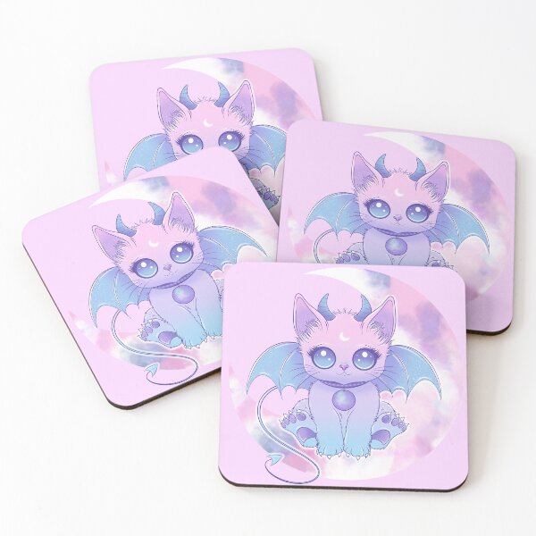 Item preview, Pastel Cosmic Bat Hellcat  designed and sold by missmelodyferal.