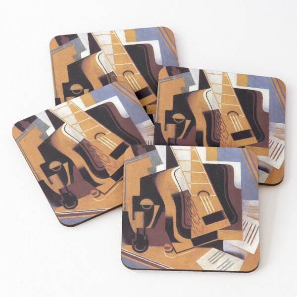 Item preview, juan gris artwork, artist juan gris, juan gris paintings, collage juan gris, juan gris cubism art, juan gris prints designed and sold by rosa-reid.