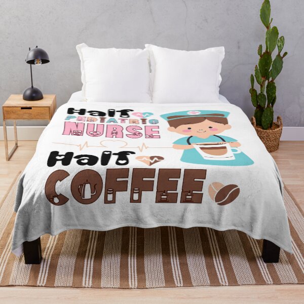 Item preview, Half Pediatric Nurse Half Coffee designed and sold by belladesign7.