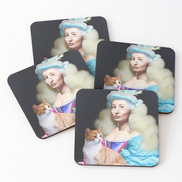 Item preview, Marie Antoinette cat designed and sold by GasconyPassion.