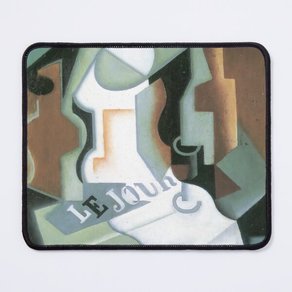 Item preview, juan gris artwork, artist juan gris, juan gris paintings, collage juan gris, juan gris cubism art, juan gris prints designed and sold by rosa-reid.
