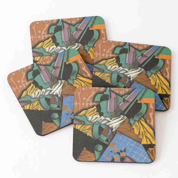 Item preview, juan gris artwork, artist juan gris, juan gris paintings, collage juan gris, juan gris cubism art, juan gris prints designed and sold by rosa-reid.