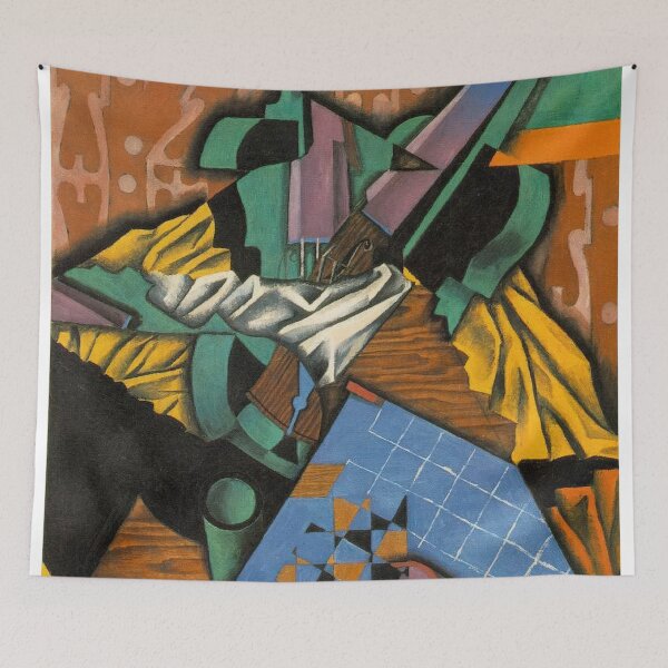 Item preview, juan gris artwork, artist juan gris, juan gris paintings, collage juan gris, juan gris cubism art, juan gris prints designed and sold by rosa-reid.