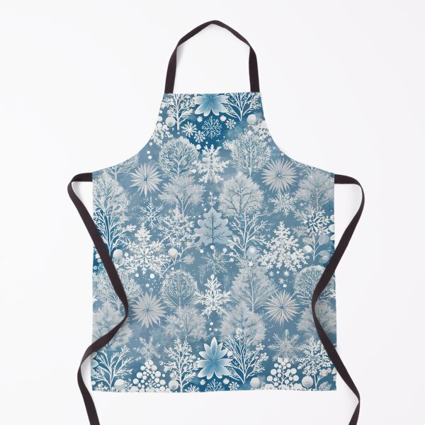 Item preview, Beautiful Bright Winter Pattern Trees Snowflakes Houses designed and sold by popanato.