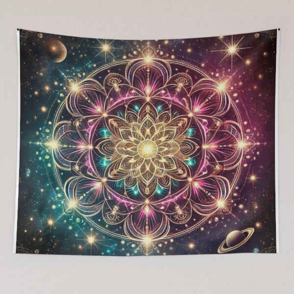 Item preview, Galaxy Mandala designed and sold by TeslaSt0re.