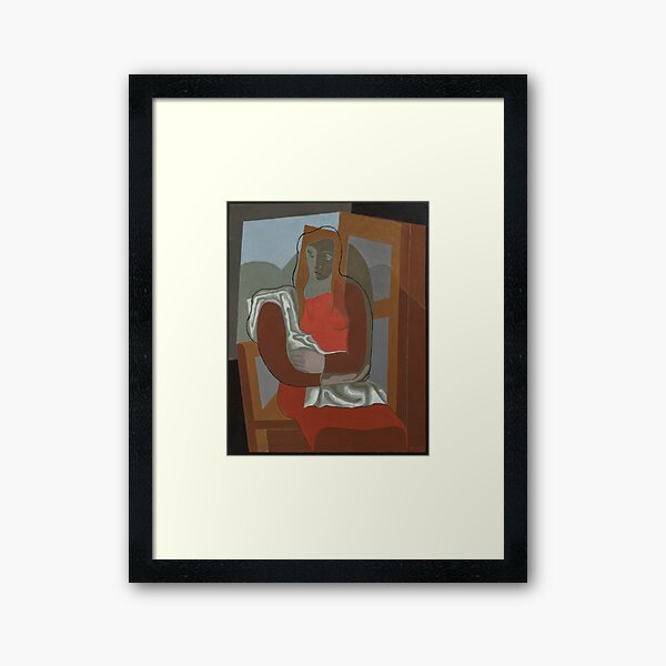 Aperçu de l'œuvre oeuvre d'art de juan gris, artiste juan gris, peintures de juan gris, collage juan gris, art cubiste de juan gris, estampes de juan gris créée et vendue par rosa-reid.