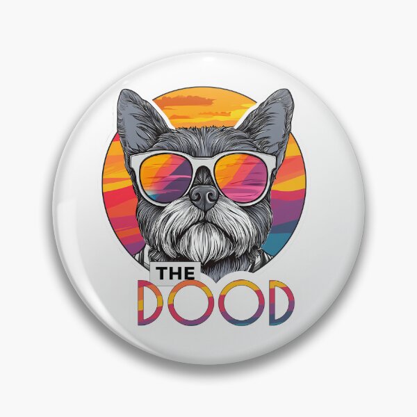 Item preview, Cool cute dog in glasses. The Dood designed and sold by Halina-il.