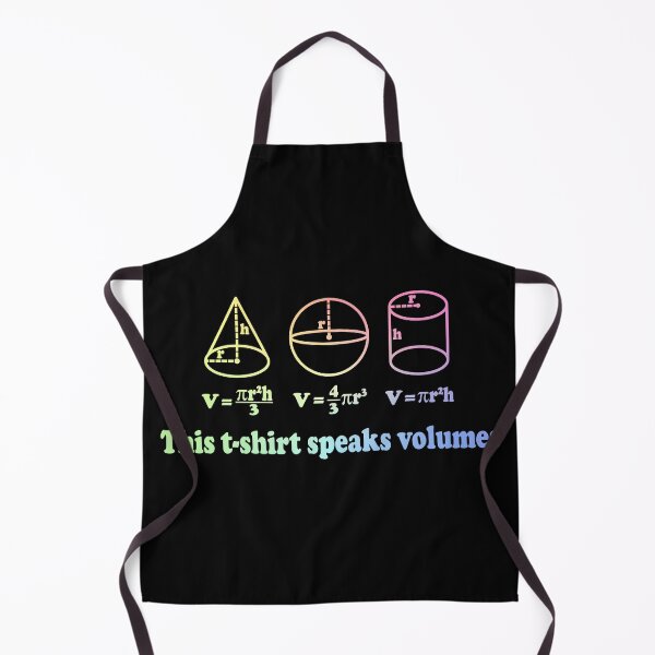 Item preview, This T-Shirt Speaks Volumes - Funny Math designed and sold by ScienceCorner.