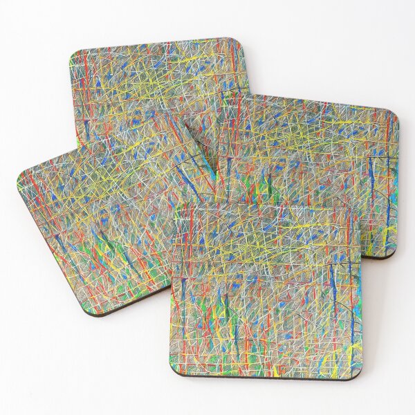 Item preview, abstract chaotic pattern  designed and sold by trendero.