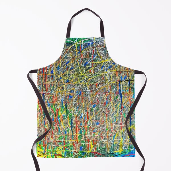 Item preview, abstract chaotic pattern  designed and sold by trendero.