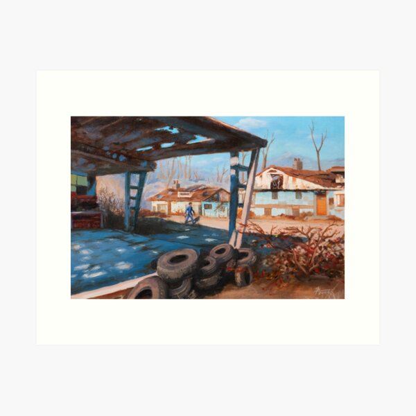 FALLOUT - SANCTUARY Art Print