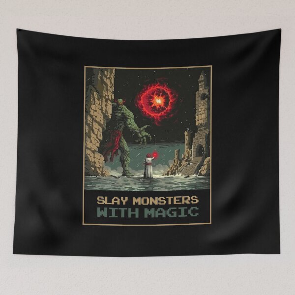 Artikelvorschau, Slay Monsters With Magic entworfen und verkauft von MagicAxe.