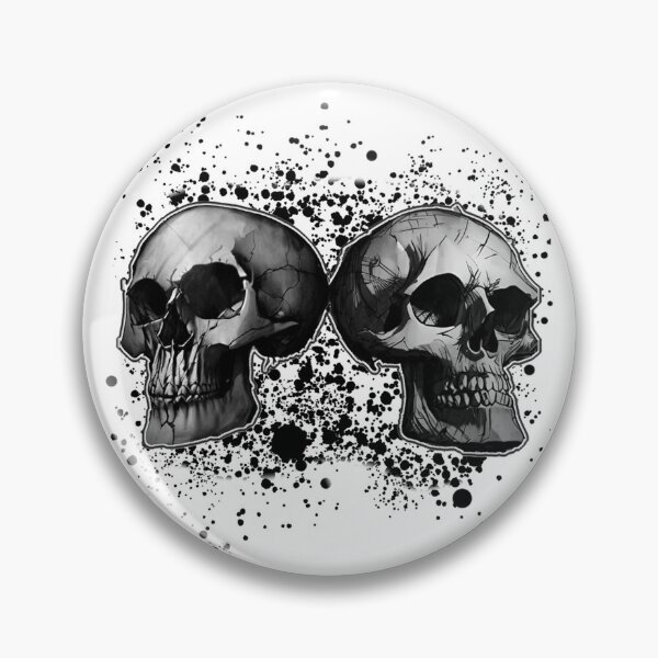 Artikelvorschau, Splatter-Totenköpfe entworfen und verkauft von DBeatsmith.