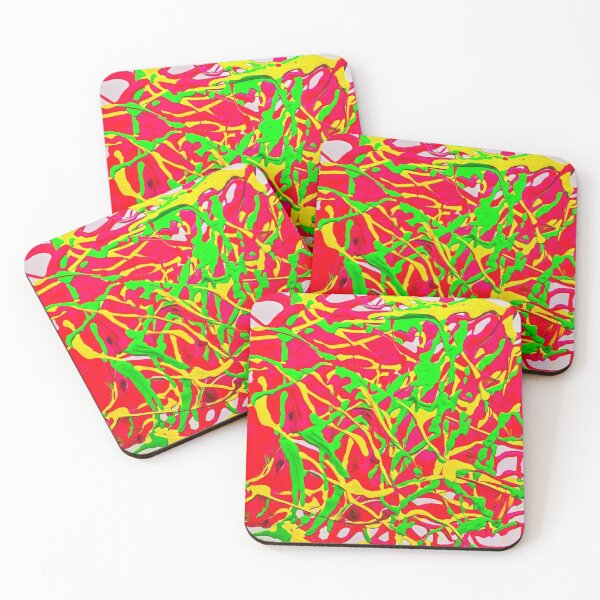 Item preview, vibrant green red  designed and sold by trendero.