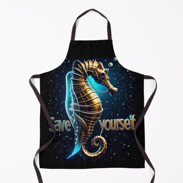 Item preview, Alvesart - Space Seahorse - Save Yourself designed and sold by Alvesart.