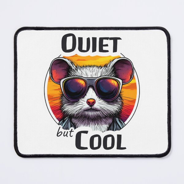 Item preview, Print cool mouse. Ouiet but Cool designed and sold by Halina-il.