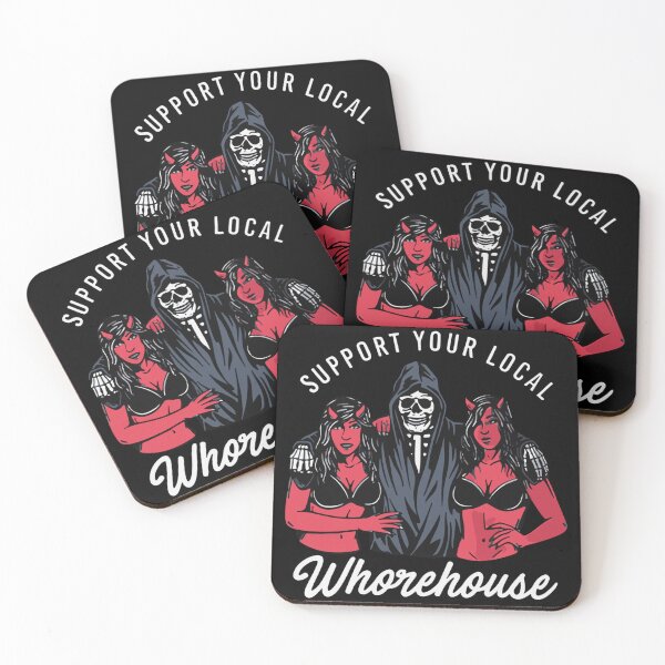Item preview, Support Your Local Whorehouse designed and sold by YakithDes.