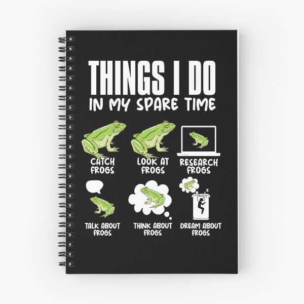 Item preview, Things I Do In My Spare Time Frogs Herpetology Boys Frog Gear designed and sold by DynamicDesign.